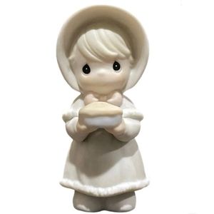 Precious Moments Holiday Wishes, "Sweety Pie"  Mini 3" Figurine #312444 LIKE NEW